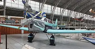 Percival Gull в  Королевском музее армии и военной истории Бельгии