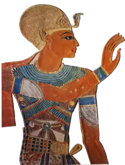 Рамсес III на фреске из гробницы одного из своих сыновей в Долине Цариц