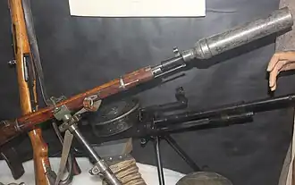 Винтовка Мосина с гранатомётом в финском музее