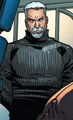 Родерик Кингсли в комиксе Superior Spider-Man #26 (Январь, 2014)Художник — Умберто Рамос.