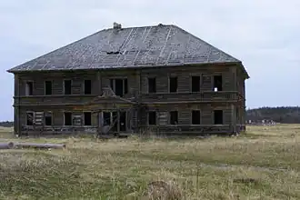 Сергиев скит на острове.