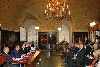 Заседание совета Российского исторического общества, 2013