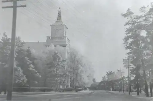 Церковь в Сяккиярви до Зимней войны. Архитектор К. Л. Энгель