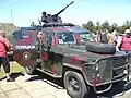 Боевая бронемашина марки Land Rover
