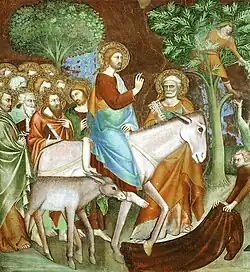 Липпо Мемми. Вход Христа в Иерусалим