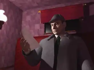 Шерлок Холмс в дороге по пути к лорду.