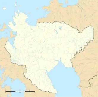 Йосиногари на карте