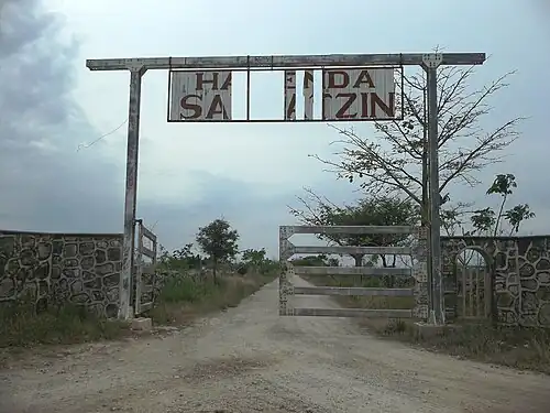 Бывшая асьенда Сакацин