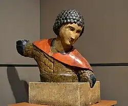 «Георгий Победоносец», скульптор Василий Ермолин. 1464. ГТГ