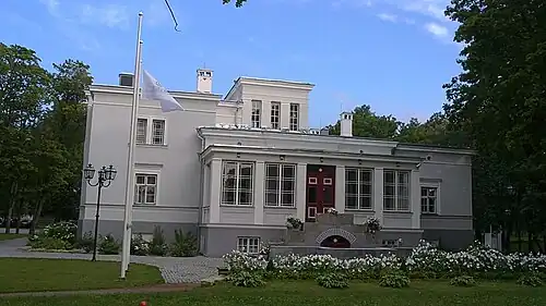 Главное здание мызы Сакгоф (Сака)