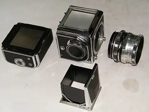 Модульная компоновкафотоаппарата «Салют»