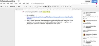 Скриншот программы Google Документы