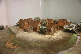 Макет поселения Кукутень в Музее истории и археологии[англ.] в Пьятра-Нямц