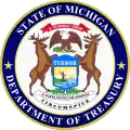 Печать казначейства Мичигана
