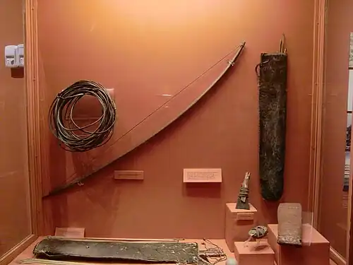 Лук и орудия народа селькнамы (Огненная Земля)