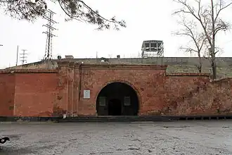 Входной портал Севанской ГЭС