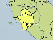 Сиенская республика в 1494 году