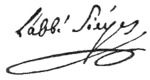 Изображение автографа