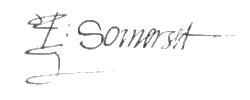 Изображение автографа