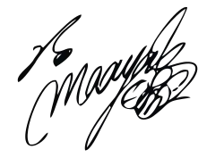 Изображение автографа