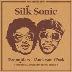 Обложка альбома Silk Sonic «An Evening with Silk Sonic» (2021)