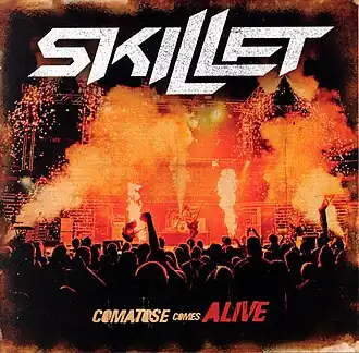 Обложка альбома Skillet «Comatose Comes Alive» (2008)