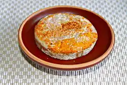 Курземская выпечка Скландраусис, старинное блюдо латышской кухни