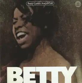 Обложка альбома Бетти Картер «Social Call» (1980)