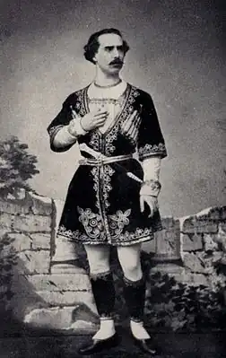 Луи Мерант в балете «Ручей» (1866, Париж)