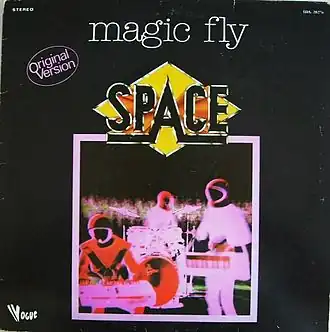 Обложка альбома Space «Magic Fly» (1977)