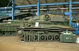 Strv 74 в музее в Хеслехольме