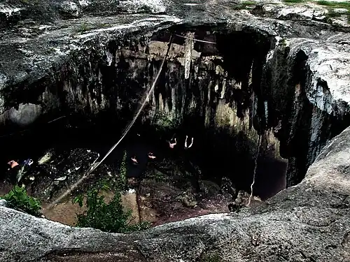 Один из сенотов в муниципалитете