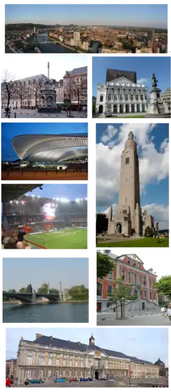 Панорама Льежа