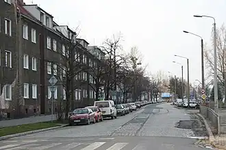 улица Tarnogajska главная ось комуникации в Тарногае