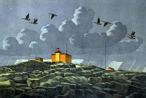 В. И. Овчинников«Маяк Териберский»