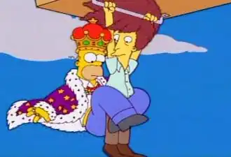 Сайдшоу Боб спасает Гомера от смерти