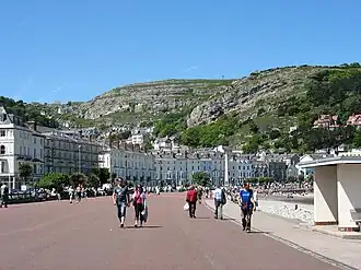 Променад, Лландидно