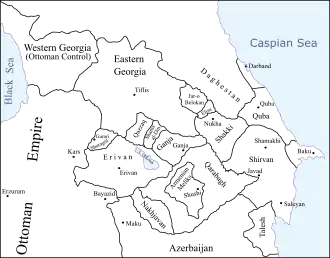 Южный Кавказ в последней четверти XVIII века