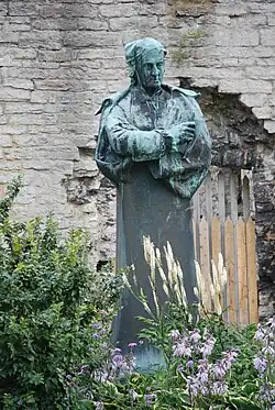 Памятник учёному и изобретателю Кристоферу Польхему в Висбю