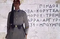 Названия битв, начертанных на монументе