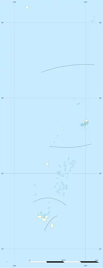 Нукуалофа на карте