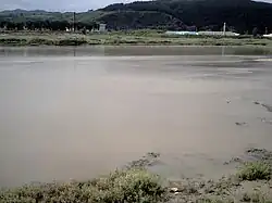 Река Тумыньцзян (вид со стороны Китая)