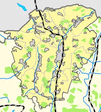 Золочевский район на карте