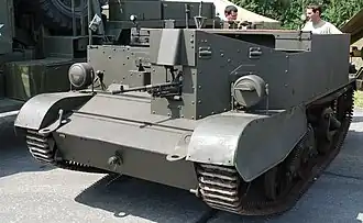 Средство моторизации Британской армии Universal Carrier.