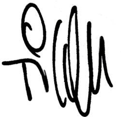 Изображение автографа