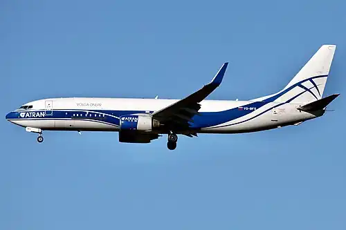 Boeing 737-800F (VQ-BFS) авиакомпании «Атран»