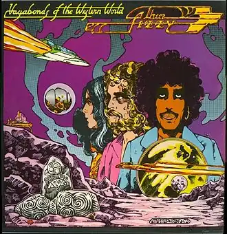 Обложка альбома Thin Lizzy «Vagabonds of the Western World» (1973)