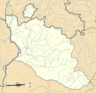 Авиньон на карте