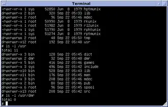 Скриншот программы SIMH