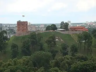 Вид Виленского замка